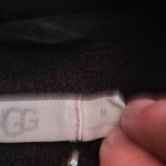UGG Classic Black Zip-Up Hoodie - Picture 4 of 7